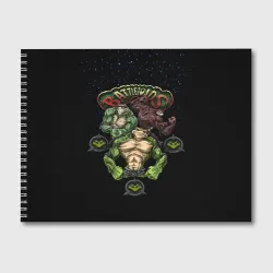 Альбом для рисования Battletoads Боевые Жабы