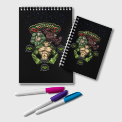 Блокнот Battletoads Боевые Жабы