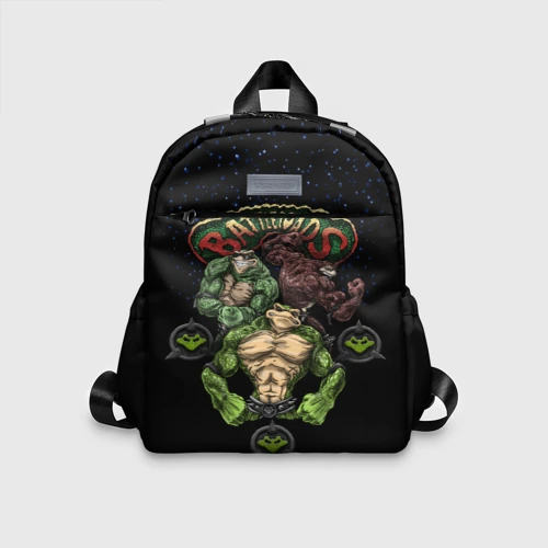 Детский рюкзак 3D Battletoads Боевые Жабы