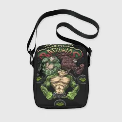 Сумка через плечо 3D Battletoads Боевые Жабы