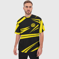 Мужская футболка oversize 3D Borussia - фото 2