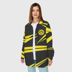 Женская рубашка oversize 3D Borussia - фото 2