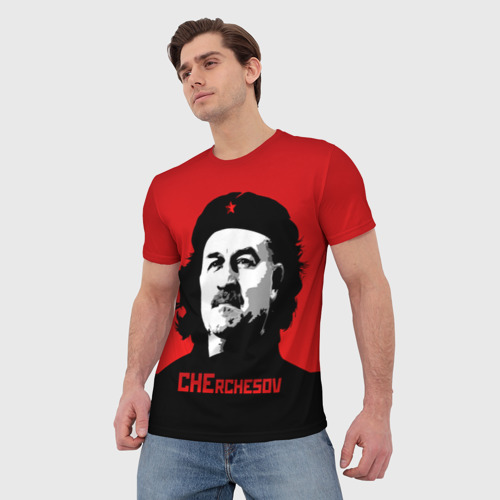 Мужская футболка 3D Che rchesov, цвет 3D печать - фото 3