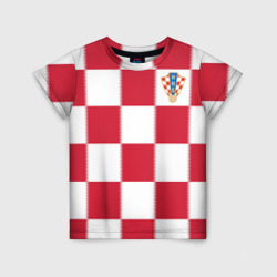 Детская футболка 3D Форма Хорватии