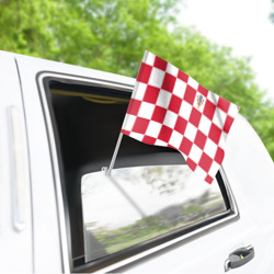 Флаг для автомобиля Форма Хорватии - фото 2