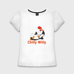 Женская футболка хлопок Slim Chilly Willy