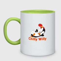 Кружка двухцветная Chilly Willy