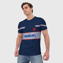 Мужская футболка 3D Suzuki - фото 2