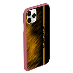 Чехол для iPhone 11 Pro Max матовый Porsche - фото 2