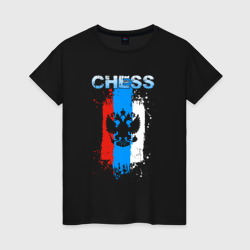 Женская футболка хлопок Chess