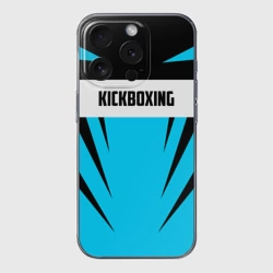 Чехол для iPhone 15 Pro силиконовый с защитой камеры Kickboxing