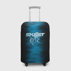 Чехол для чемодана 3D Skillet Rise