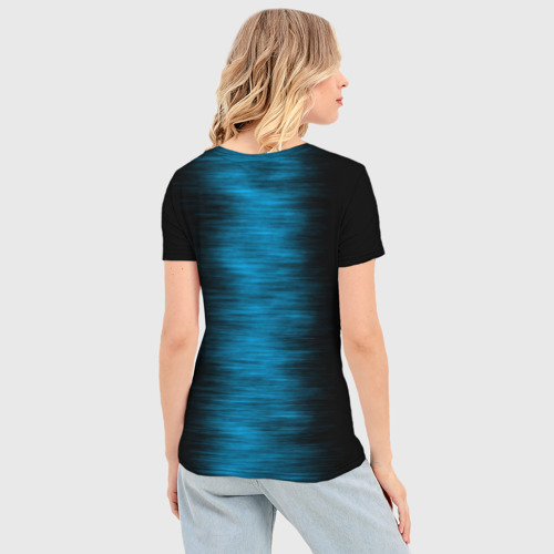 Женская футболка 3D Slim Skillet Rise, цвет 3D печать - фото 4