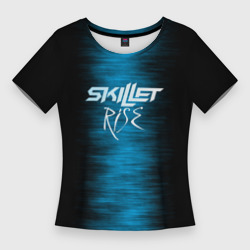 Женская футболка 3D Slim Skillet Rise