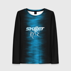 Женский лонгслив 3D Skillet Rise