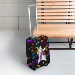 Чехол для чемодана 3D Единорог радуга Rainbow unicorn - фото 2