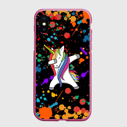 Чехол для iPhone XS Max матовый ЕДИНОРОГ РАДУГА Фото 01 Чехол для iPhone XS Max матовый ЕДИНОРОГ РАДУГА Фото 01