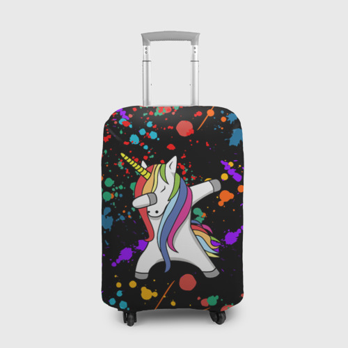 Чехол для чемодана 3D Единорог радуга Rainbow unicorn