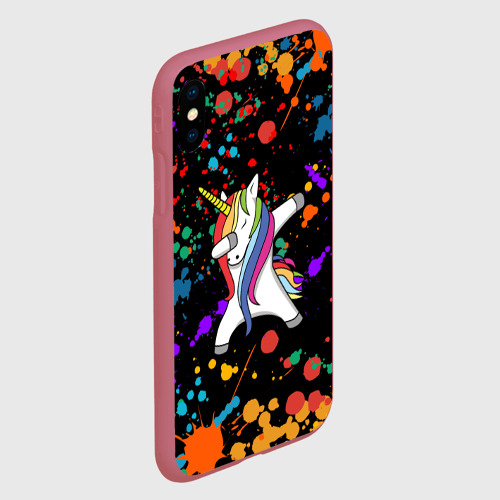 Чехол для iPhone XS Max матовый ЕДИНОРОГ РАДУГА Фото 01 Чехол для iPhone XS Max матовый ЕДИНОРОГ РАДУГА Фото 01