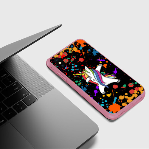 Чехол для iPhone XS Max матовый ЕДИНОРОГ РАДУГА Фото 01 Чехол для iPhone XS Max матовый ЕДИНОРОГ РАДУГА Фото 01