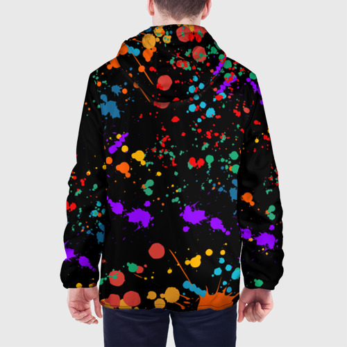 Мужская куртка 3D Единорог радуга Rainbow unicorn, цвет 3D печать - фото 5