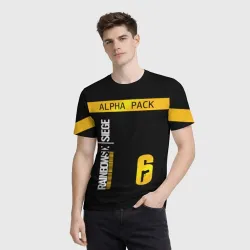 Мужская футболка 3D Rainbow Six Siege радуга 6 осада R6S - фото 2
