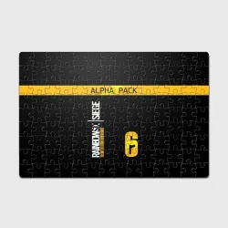 Головоломка Пазл магнитный 126 элементов Rainbow Six Siege радуга 6 осада R6S