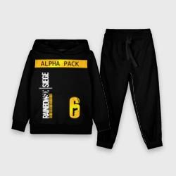 Детский костюм с толстовкой 3D Rainbow Six Siege радуга 6 осада R6S