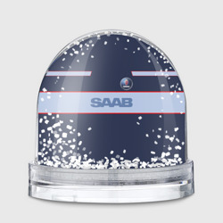 Игрушка Снежный шар Saab