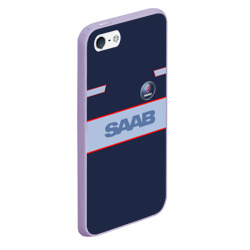 Чехол для iPhone 5/5S матовый Saab - фото 2