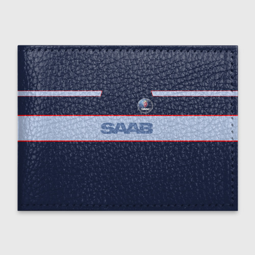 Обложка для студенческого билета Saab, цвет синий