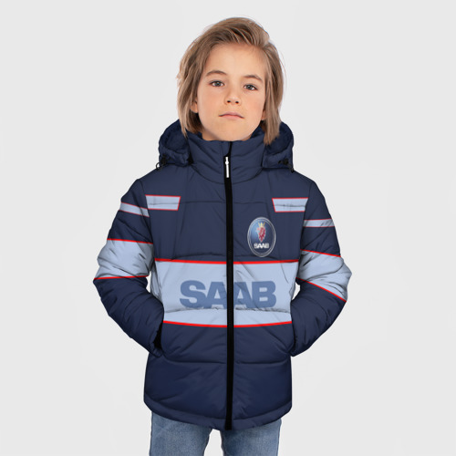 Зимняя куртка для мальчиков 3D Saab, цвет красный - фото 3