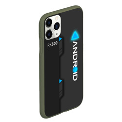 Чехол для iPhone 11 Pro Max матовый RK 800 Connor detroit Become Human - фото 2