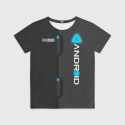 Детская футболка 3D RK 800 Connor detroit Become Human