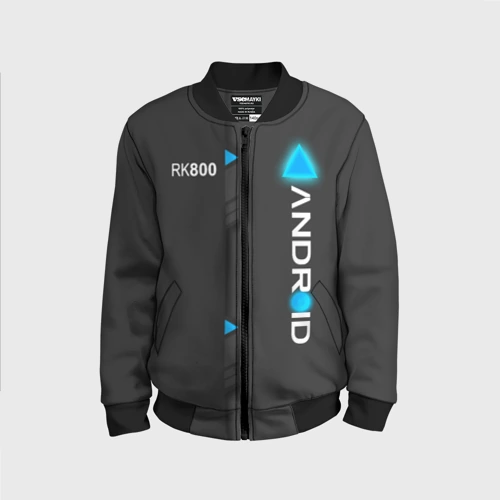 Детский бомбер 3D RK 800 Connor detroit Become Human