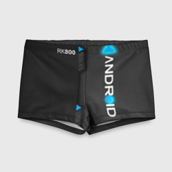 Детские купальные плавки 3D RK 800 Connor detroit Become Human