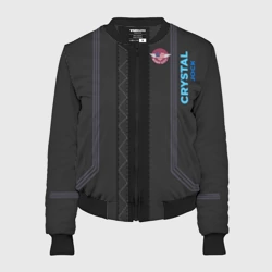 Женский бомбер 3D Cyberpunk 2077 Куртка V косплей образ с Они Самурай на спине