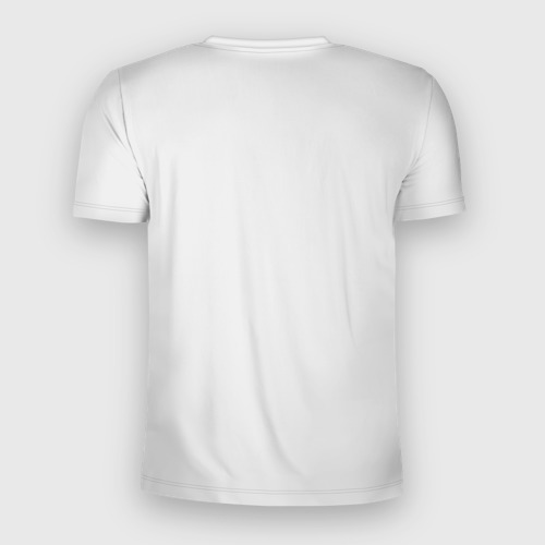 Мужская футболка 3D Slim с принтом Boulevard, вид сзади #1