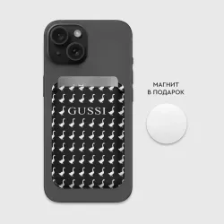 Картхолдер Magsafe магнитный Gussi Black - фото 2