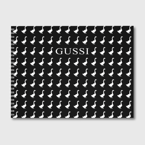 Альбом для рисования Gussi Black
