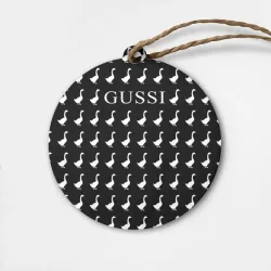 Деревянная игрушка круг Gussi Black