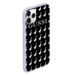 Чехол для iPhone 11 Pro матовый Gussi Black - фото 2