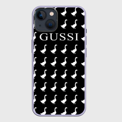 Чехол для iPhone 14 Gussi Black