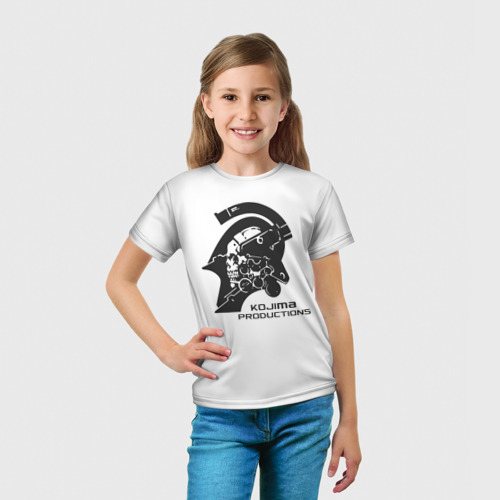 Детская футболка 3D KOJIMA PRODUCTIONS, цвет 3D печать - фото 5