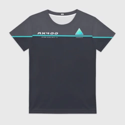 Женская футболка 3D Detroit AX400