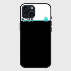 Чехол силиконовый для Apple iPhone 15 матовый Detroit AX400 Детроит