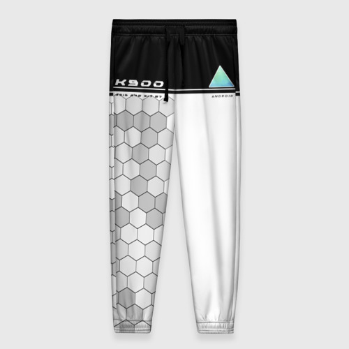 Женские брюки 3D с принтом Detroit RK900, вид спереди #2