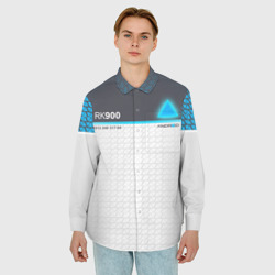 Мужская рубашка oversize 3D RK 900 Connor - фото 2