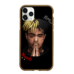 Чехол для iPhone 11 Pro Max матовый XXXTentacion Alone 3D