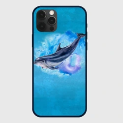 Чехол для iPhone 12 Pro Дельфин